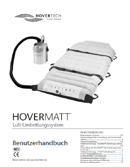 German HoverMatt Manual and Labels