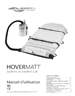 French HoverMatt Manual and Labels