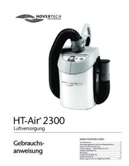 German HT‑Air 2300 Manual and Label