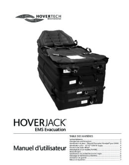 French EMS Evacuation HoverJack Manual