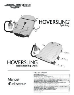 French HoverSling Manual and Labels