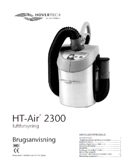 Danish HT‑Air 2300 Manual