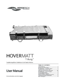 English HoverMatt T‑Burg Manual