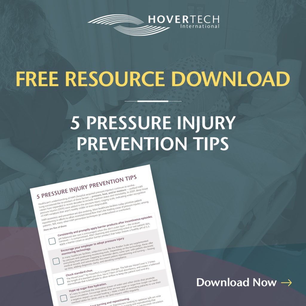free resource guide, pdf download checklist, download now, teal blue, bed soar pressure injury prevention
