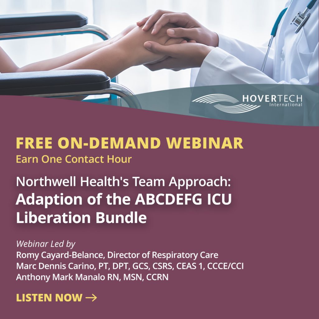 free nursing webinar, listen now, adaption of the ABCDEFG ICU liberation bundle, listen now